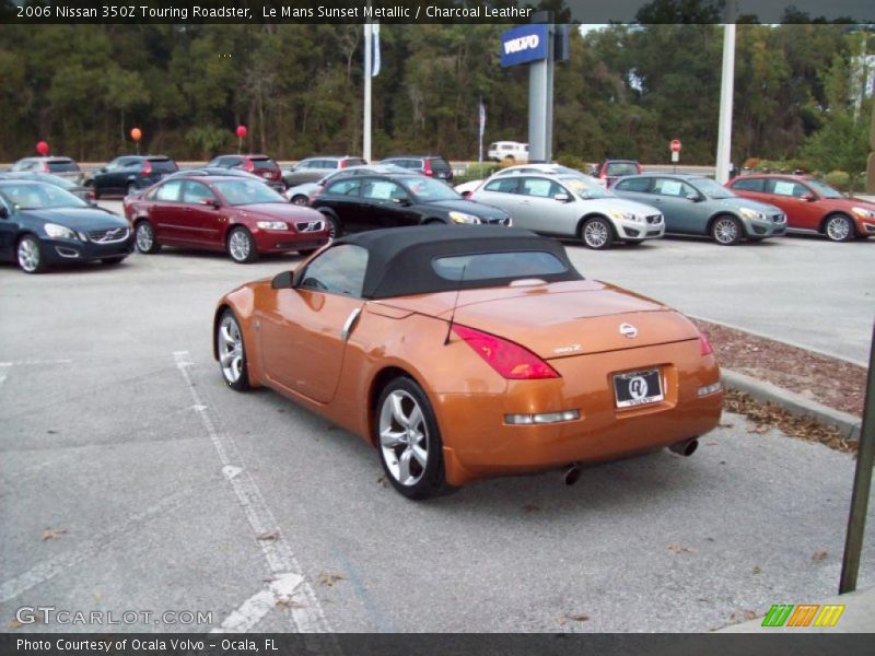 Le Mans Sunset Metallic / Charcoal Leather 2006 Nissan 350Z Touring Roadster