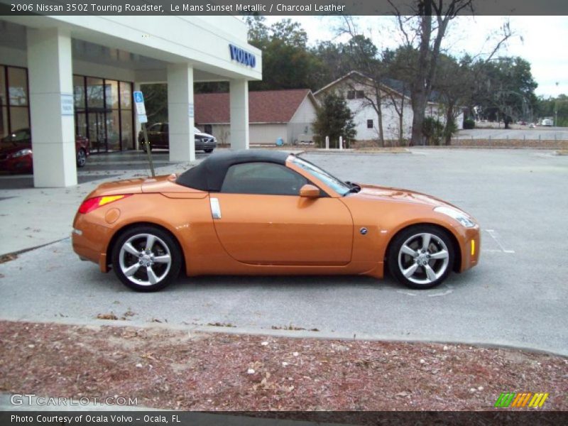 Le Mans Sunset Metallic / Charcoal Leather 2006 Nissan 350Z Touring Roadster