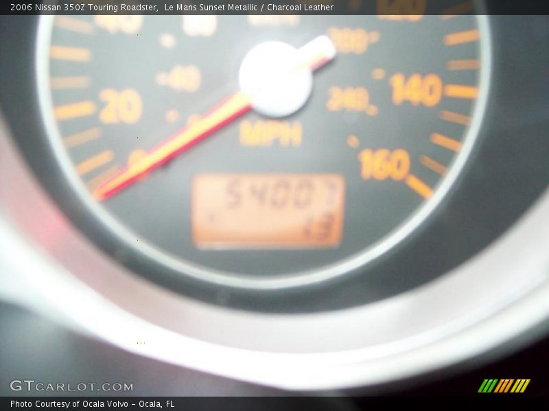 Le Mans Sunset Metallic / Charcoal Leather 2006 Nissan 350Z Touring Roadster