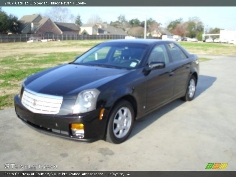 Black Raven / Ebony 2007 Cadillac CTS Sedan