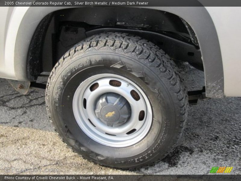 Silver Birch Metallic / Medium Dark Pewter 2005 Chevrolet Colorado Regular Cab