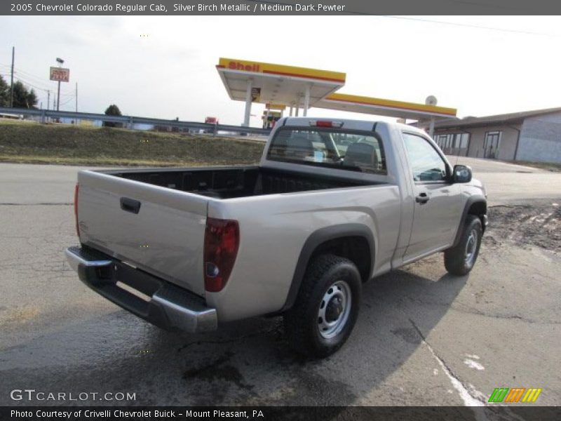 Silver Birch Metallic / Medium Dark Pewter 2005 Chevrolet Colorado Regular Cab
