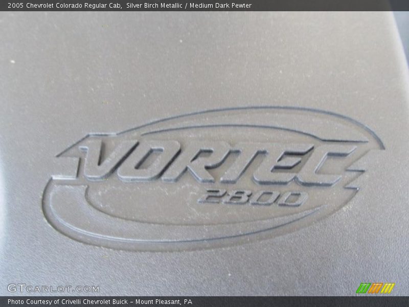 Silver Birch Metallic / Medium Dark Pewter 2005 Chevrolet Colorado Regular Cab