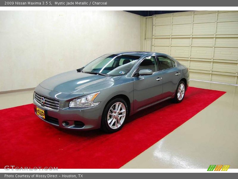 Mystic Jade Metallic / Charcoal 2009 Nissan Maxima 3.5 S