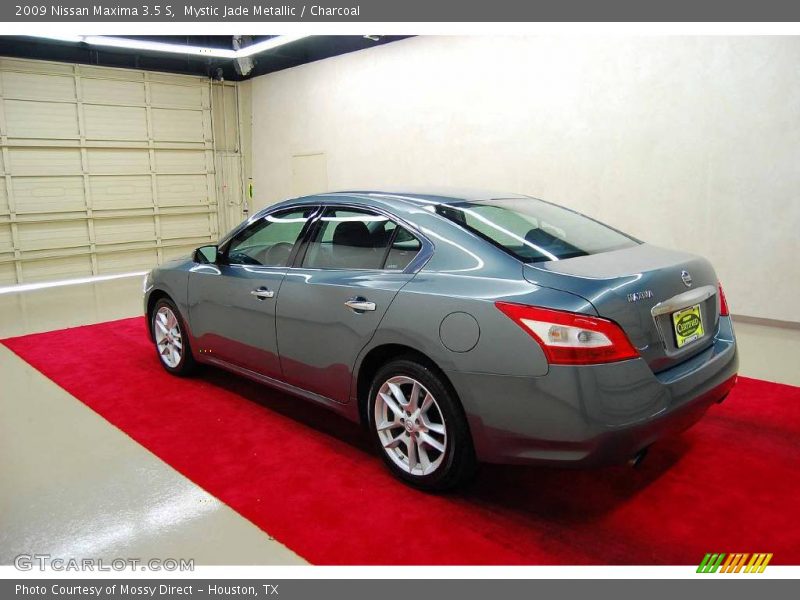 Mystic Jade Metallic / Charcoal 2009 Nissan Maxima 3.5 S