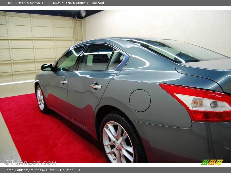 Mystic Jade Metallic / Charcoal 2009 Nissan Maxima 3.5 S