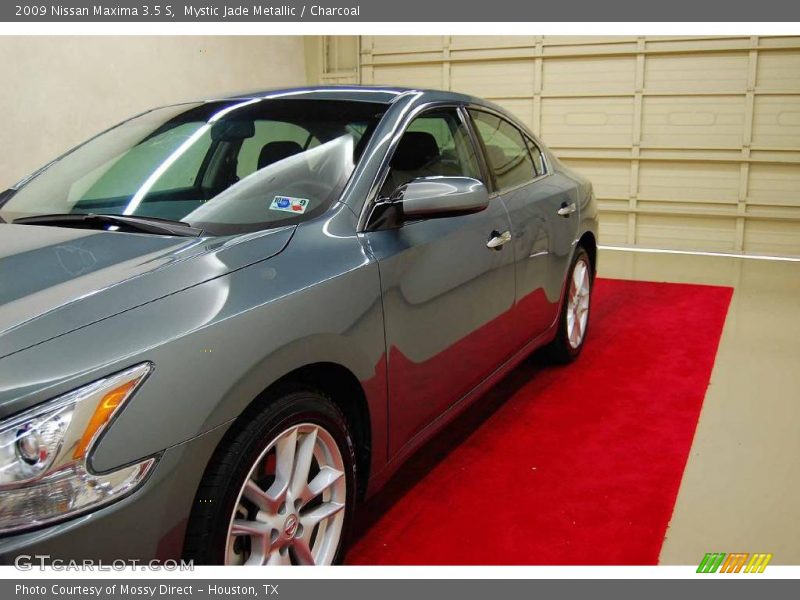 Mystic Jade Metallic / Charcoal 2009 Nissan Maxima 3.5 S