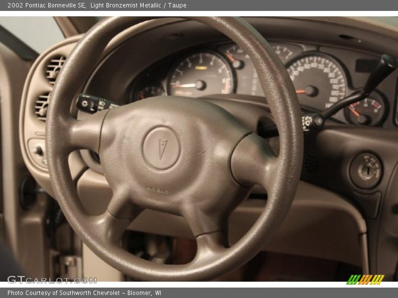 Light Bronzemist Metallic / Taupe 2002 Pontiac Bonneville SE