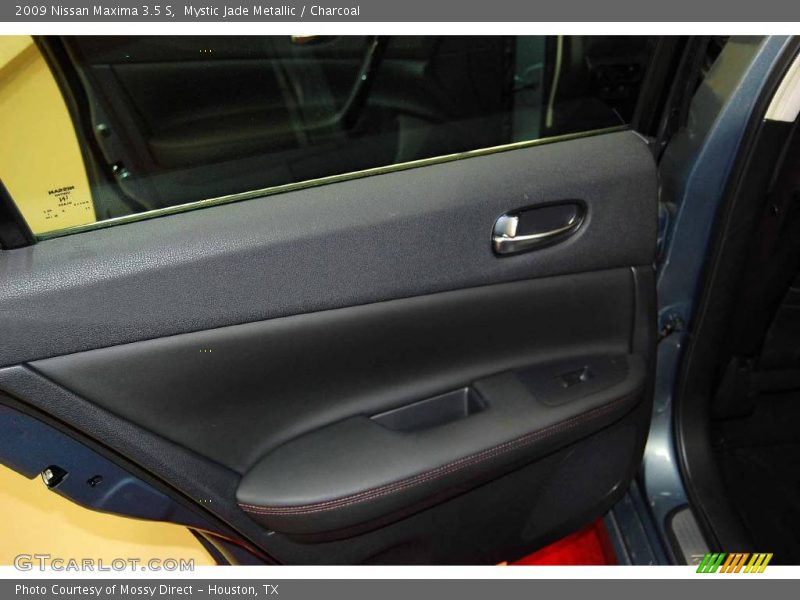 Mystic Jade Metallic / Charcoal 2009 Nissan Maxima 3.5 S