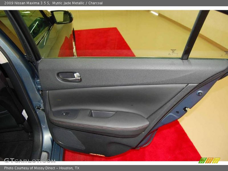 Mystic Jade Metallic / Charcoal 2009 Nissan Maxima 3.5 S