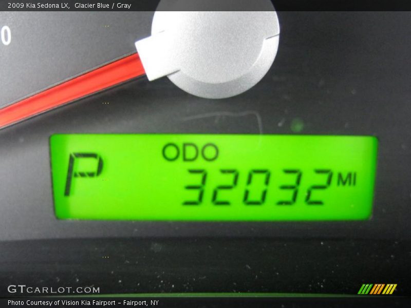 Glacier Blue / Gray 2009 Kia Sedona LX