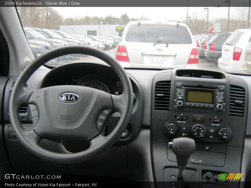 Glacier Blue / Gray 2009 Kia Sedona LX