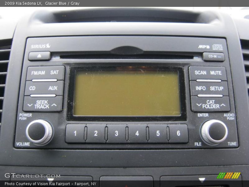 Glacier Blue / Gray 2009 Kia Sedona LX