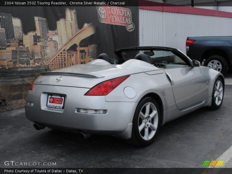 Chrome Silver Metallic / Charcoal 2004 Nissan 350Z Touring Roadster