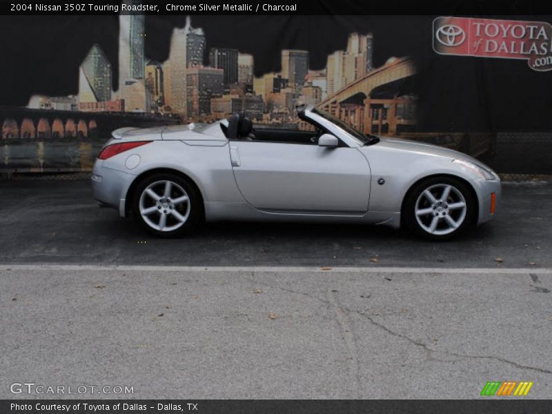 Chrome Silver Metallic / Charcoal 2004 Nissan 350Z Touring Roadster
