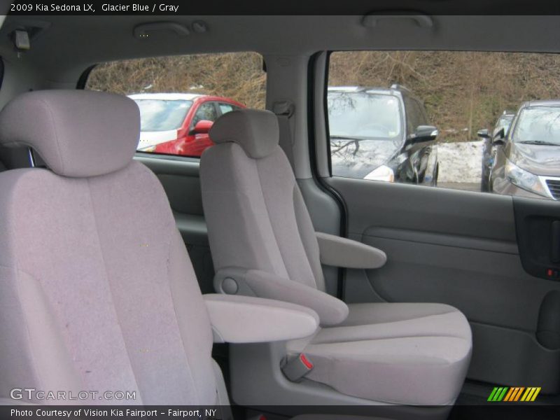 Glacier Blue / Gray 2009 Kia Sedona LX