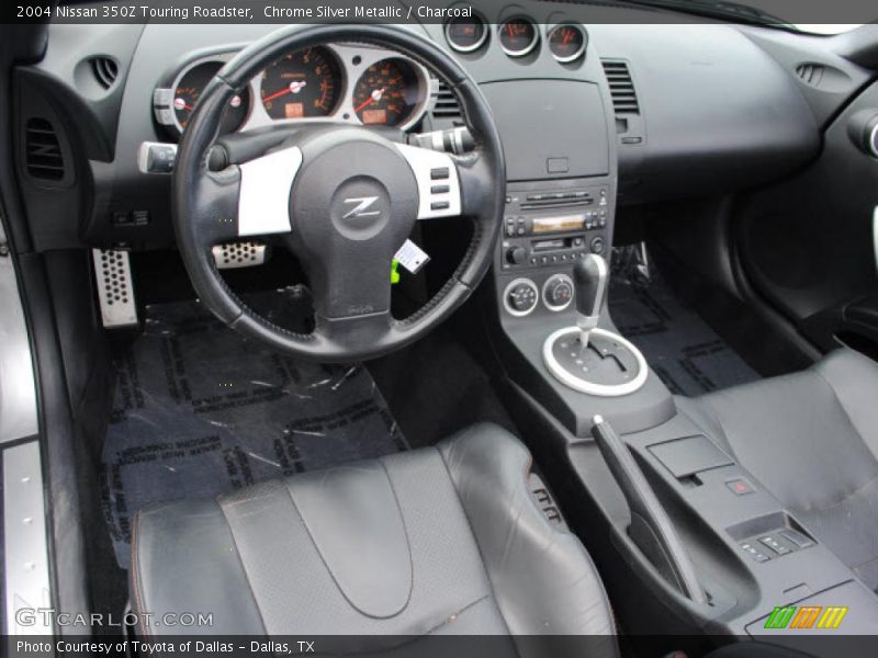 Chrome Silver Metallic / Charcoal 2004 Nissan 350Z Touring Roadster