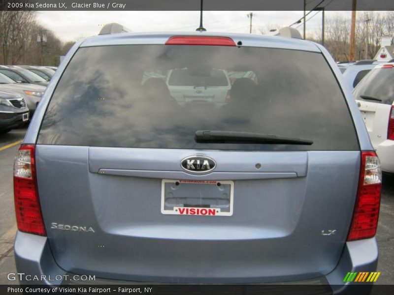 Glacier Blue / Gray 2009 Kia Sedona LX