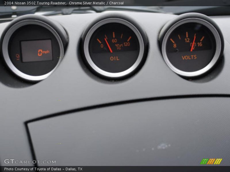 Chrome Silver Metallic / Charcoal 2004 Nissan 350Z Touring Roadster