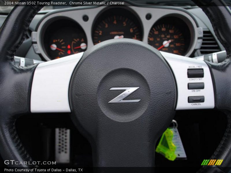 Chrome Silver Metallic / Charcoal 2004 Nissan 350Z Touring Roadster