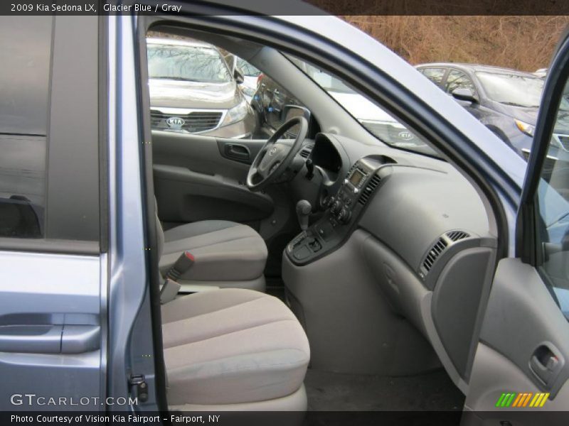 Glacier Blue / Gray 2009 Kia Sedona LX