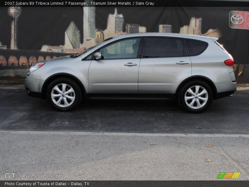 Titanium Silver Metallic / Slate Gray 2007 Subaru B9 Tribeca Limited 7 Passenger