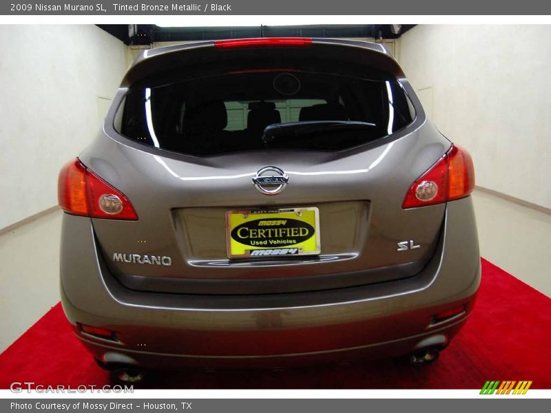 Tinted Bronze Metallic / Black 2009 Nissan Murano SL