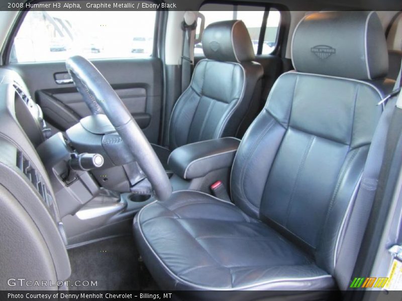 Graphite Metallic / Ebony Black 2008 Hummer H3 Alpha