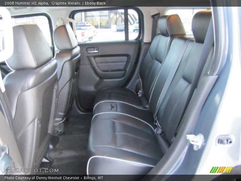 Graphite Metallic / Ebony Black 2008 Hummer H3 Alpha