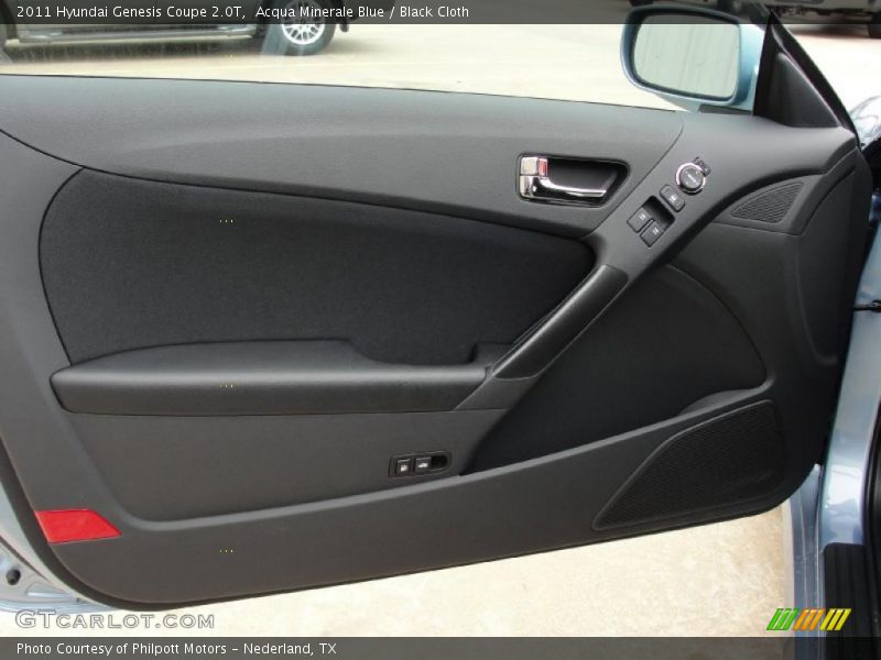 Door Panel of 2011 Genesis Coupe 2.0T