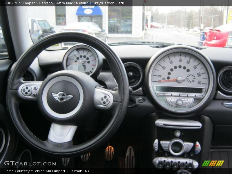 Astro Black Metallic / Grey/Carbon Black 2007 Mini Cooper S Hardtop