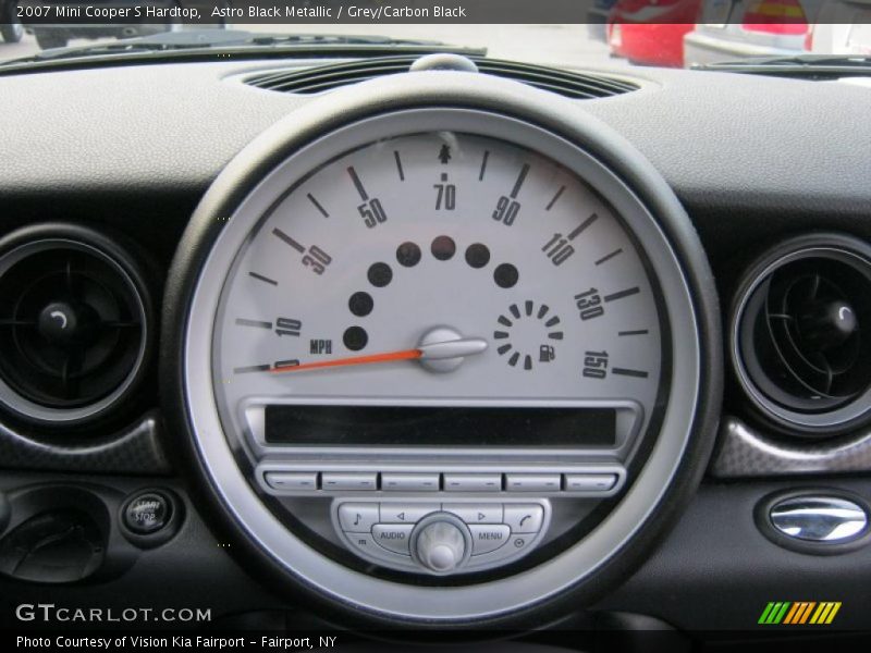 Astro Black Metallic / Grey/Carbon Black 2007 Mini Cooper S Hardtop
