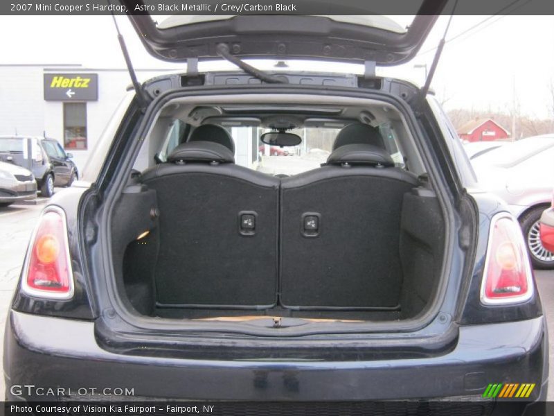 Astro Black Metallic / Grey/Carbon Black 2007 Mini Cooper S Hardtop
