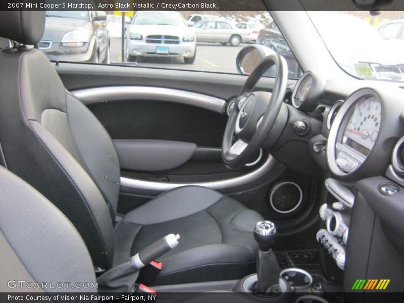 Astro Black Metallic / Grey/Carbon Black 2007 Mini Cooper S Hardtop