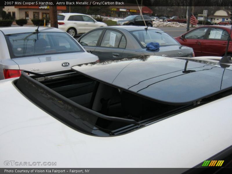 Astro Black Metallic / Grey/Carbon Black 2007 Mini Cooper S Hardtop
