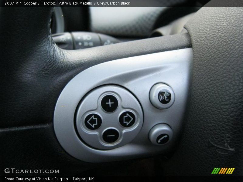 Astro Black Metallic / Grey/Carbon Black 2007 Mini Cooper S Hardtop