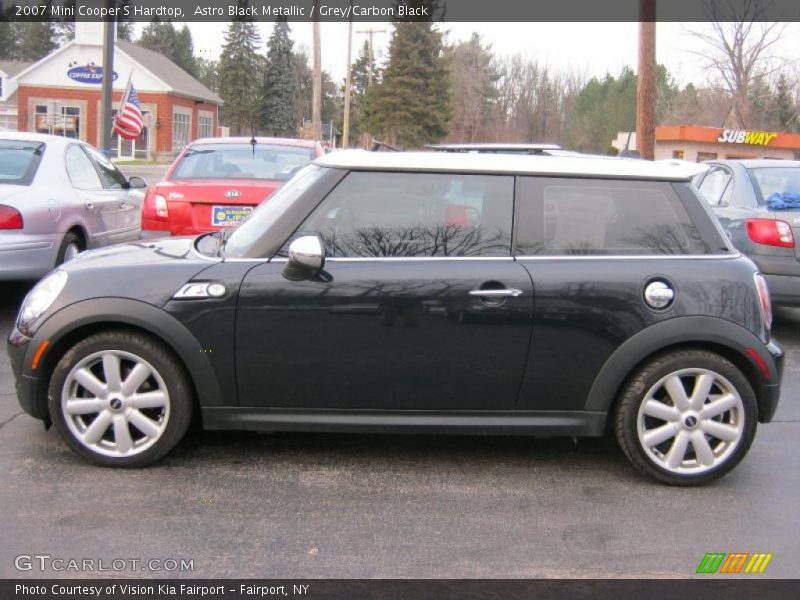 Astro Black Metallic / Grey/Carbon Black 2007 Mini Cooper S Hardtop