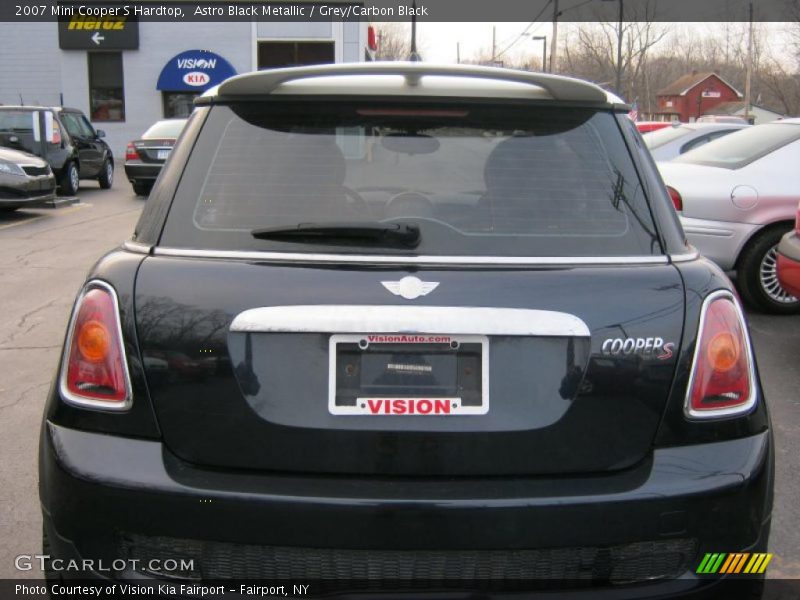Astro Black Metallic / Grey/Carbon Black 2007 Mini Cooper S Hardtop