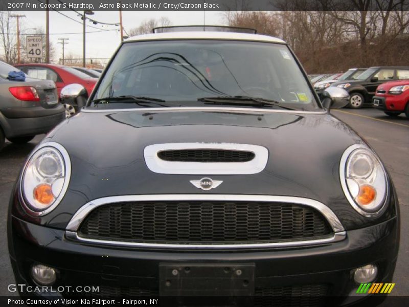 Astro Black Metallic / Grey/Carbon Black 2007 Mini Cooper S Hardtop