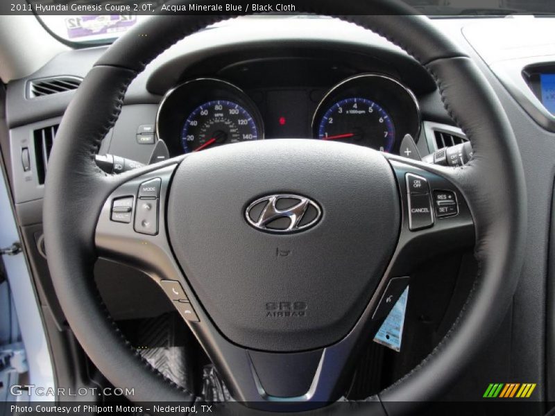  2011 Genesis Coupe 2.0T Steering Wheel