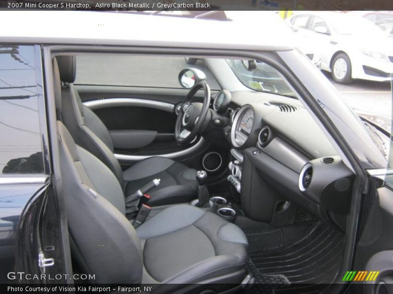 Astro Black Metallic / Grey/Carbon Black 2007 Mini Cooper S Hardtop