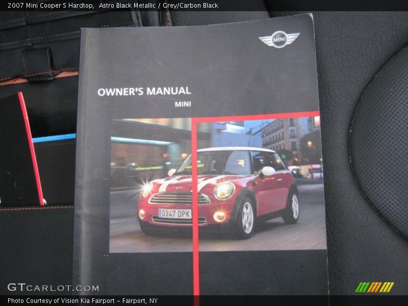 Astro Black Metallic / Grey/Carbon Black 2007 Mini Cooper S Hardtop