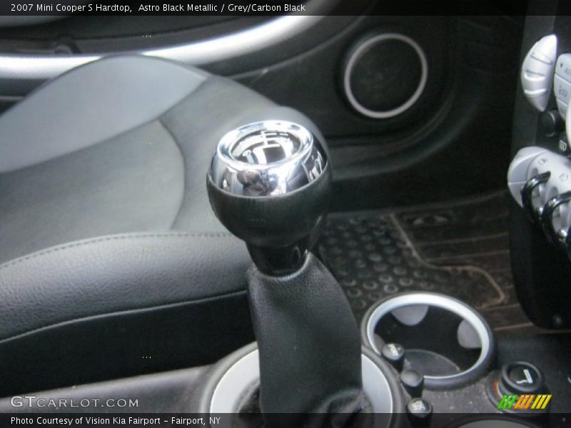 Astro Black Metallic / Grey/Carbon Black 2007 Mini Cooper S Hardtop