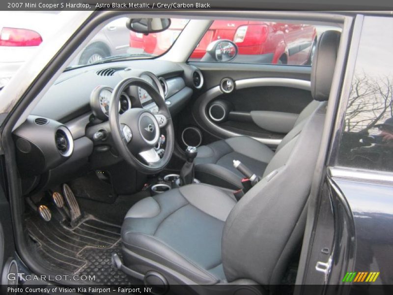 Astro Black Metallic / Grey/Carbon Black 2007 Mini Cooper S Hardtop