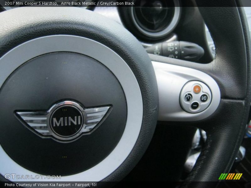 Astro Black Metallic / Grey/Carbon Black 2007 Mini Cooper S Hardtop