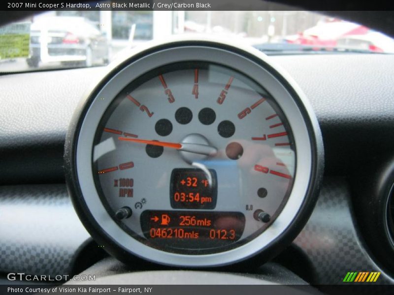 Astro Black Metallic / Grey/Carbon Black 2007 Mini Cooper S Hardtop