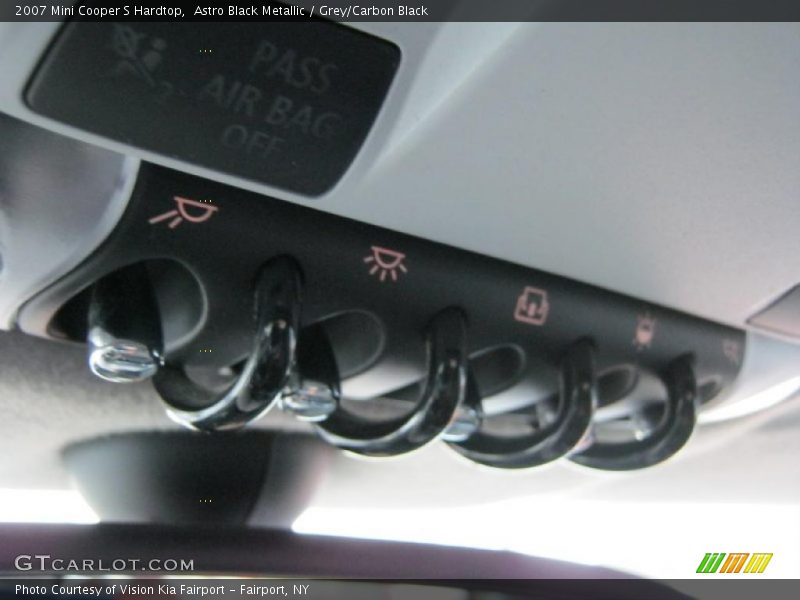Astro Black Metallic / Grey/Carbon Black 2007 Mini Cooper S Hardtop