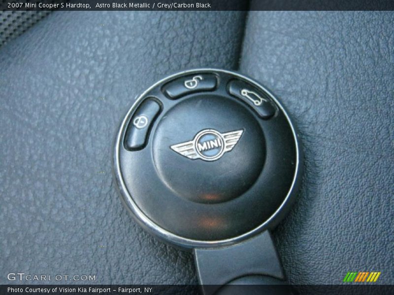 Astro Black Metallic / Grey/Carbon Black 2007 Mini Cooper S Hardtop