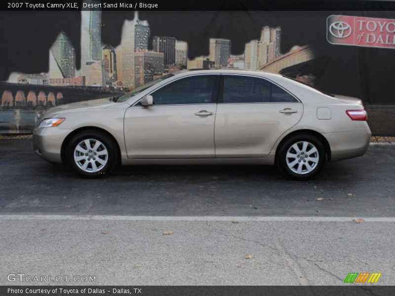 Desert Sand Mica / Bisque 2007 Toyota Camry XLE