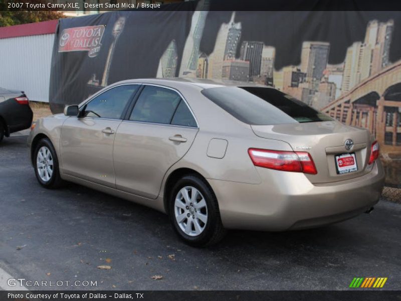 Desert Sand Mica / Bisque 2007 Toyota Camry XLE